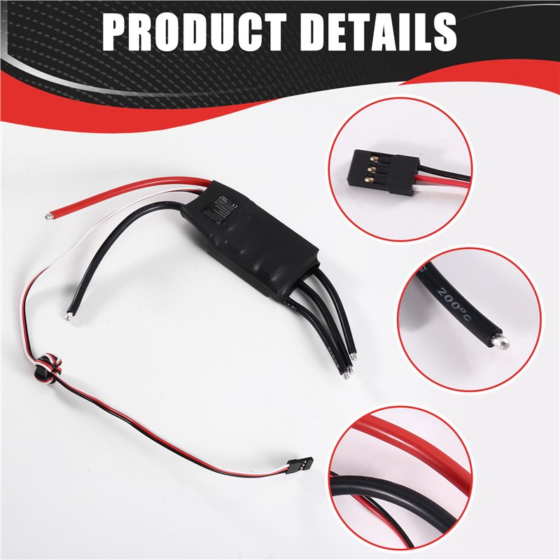 Drone Rc Quadcopter Controller - ESC Brushless Terbaik 100A Pengontrol Kecepatan