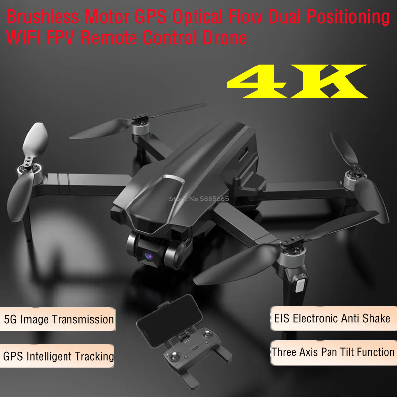 Drone Smart Rc Foldable - Drone Remote Control FPV, profesional 4K