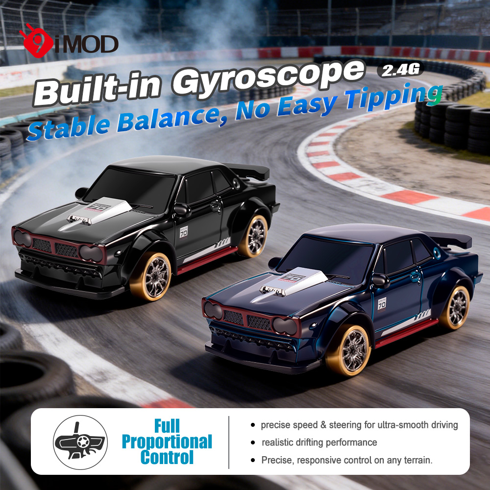 Drone Lidi Rc - 9IMOD 1/64 Mobil RC Drift 2.4G