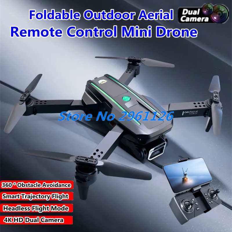 Drone Smart Rc Foldable - Drone Mini Lipat 4K untuk Luar