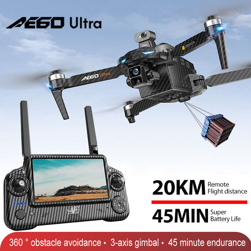 Drone Rc With Screen - Drone Profesional AE60 GPS Kamera 8K