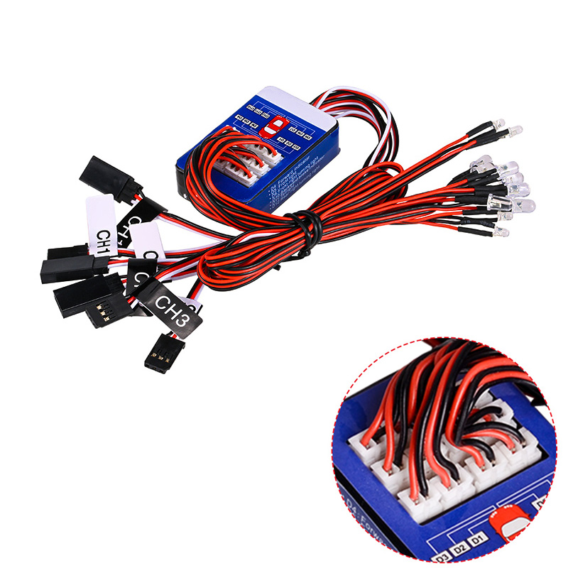 Drone Lidi Rc - Kit Sistem Pencahayaan LED Rc 12