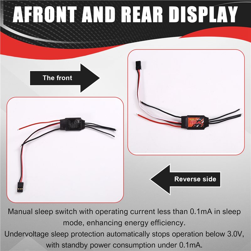 Drone Rc Quadcopter Controller - AS96-Blheli RC Brushless ESC 15A Pengontrol