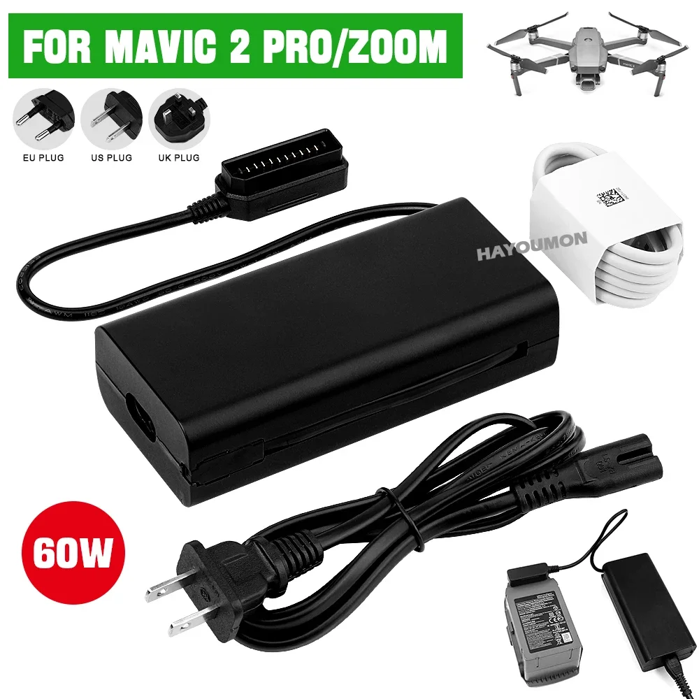 Drone Rcfpvpro - Pengisi Daya Baterai Drone DJI Mavic