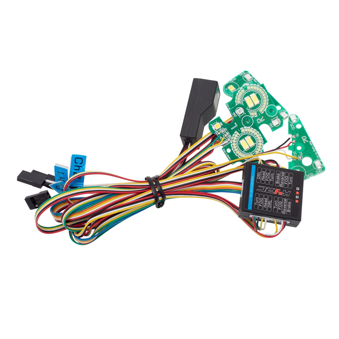 Drone Lidi Rc - Sistem lampu LED depan & belakang
