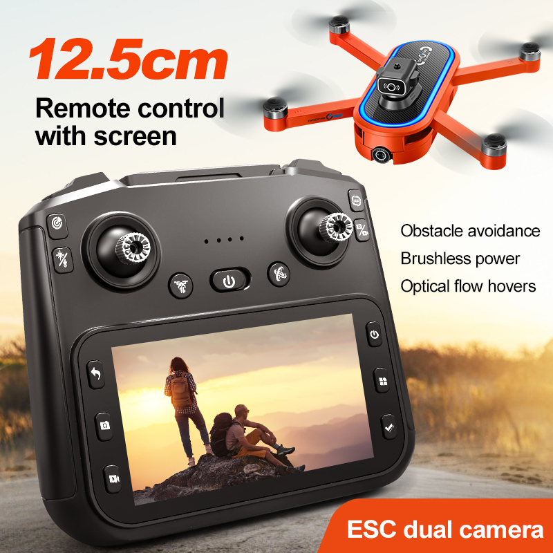 Drone 2025 S186 Profesional 4K - Drone Rc With Screen ulasan dan harga