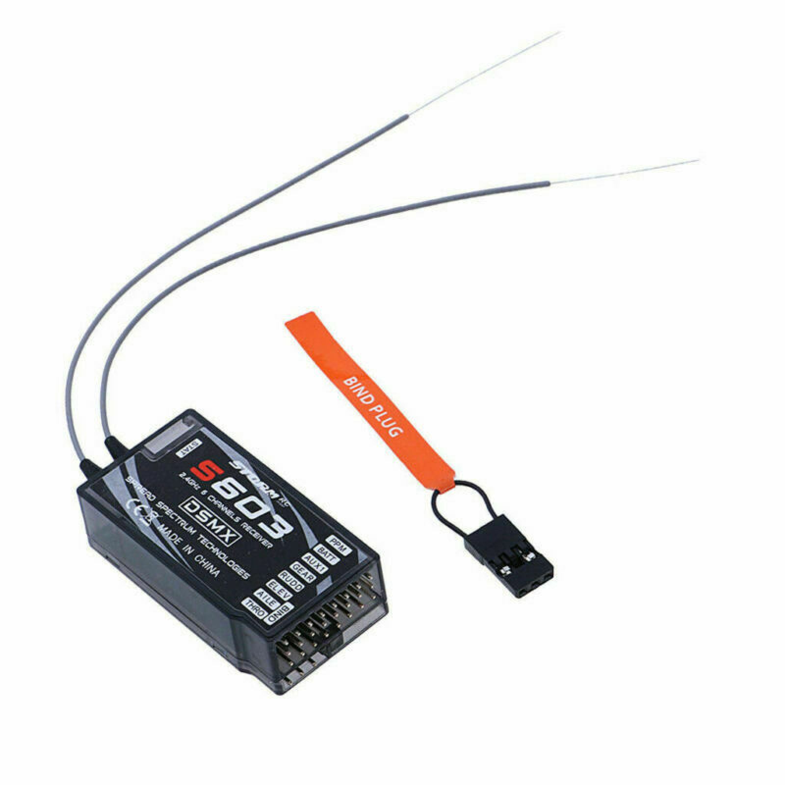 Penerima 6CH 2.4GHz PPM S603 d - Drone Rc Transmitter And Receiver ulasan dan harga