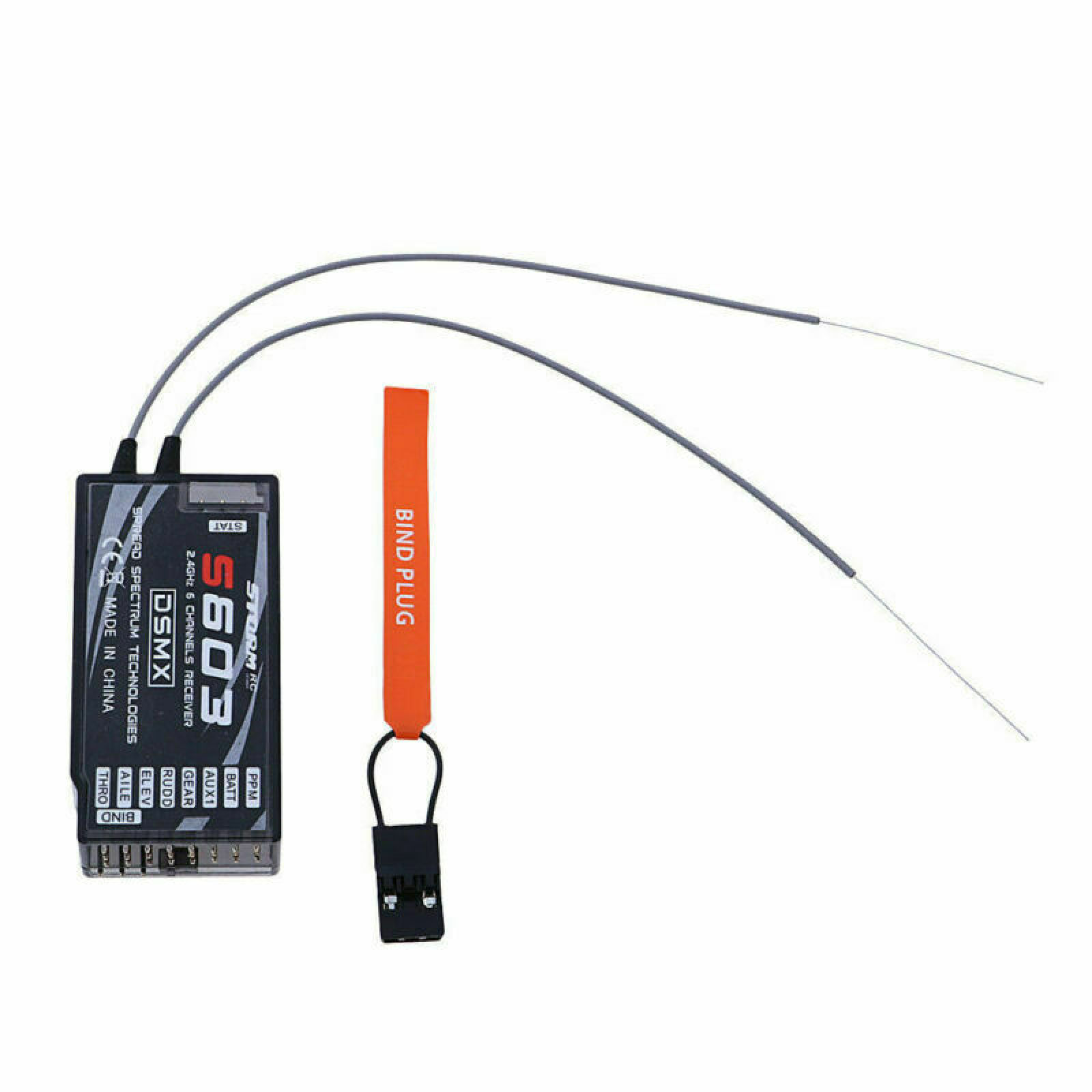 Penerima 6CH 2.4GHz PPM S603 d - Drone Rc Transmitter And Receiver ulasan dan harga