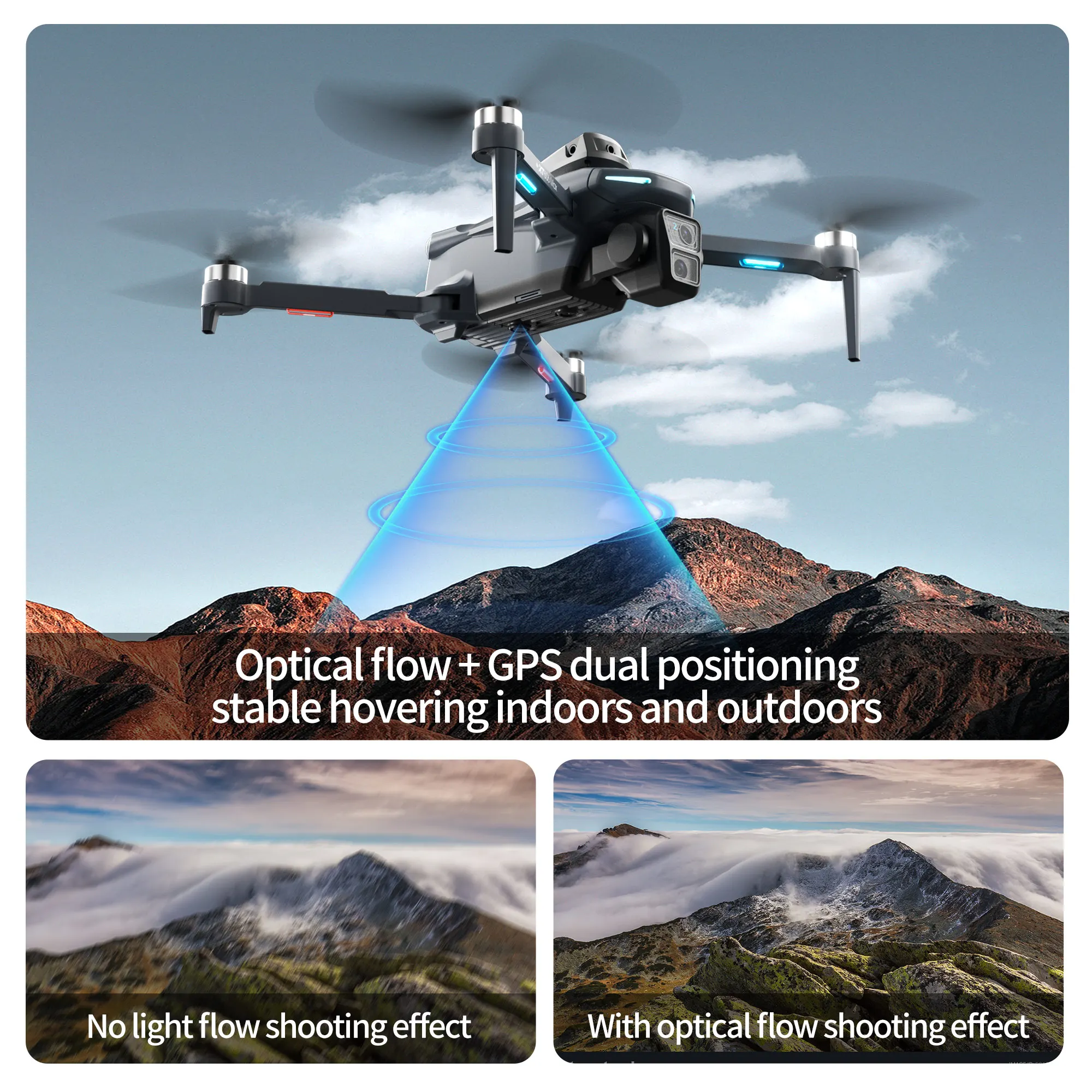 Drone Profesional XT606 Origin - Drone Ls Rc ulasan dan harga
