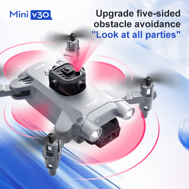 Drone FPV Mini V30 WiFi, Quadc - Drone Rc With Screen ulasan dan harga