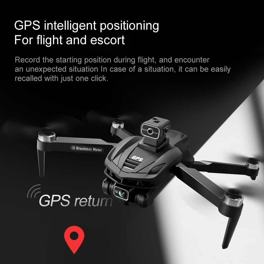 Drone GPS V168 Original Profes - Drone Ls Rc ulasan dan harga