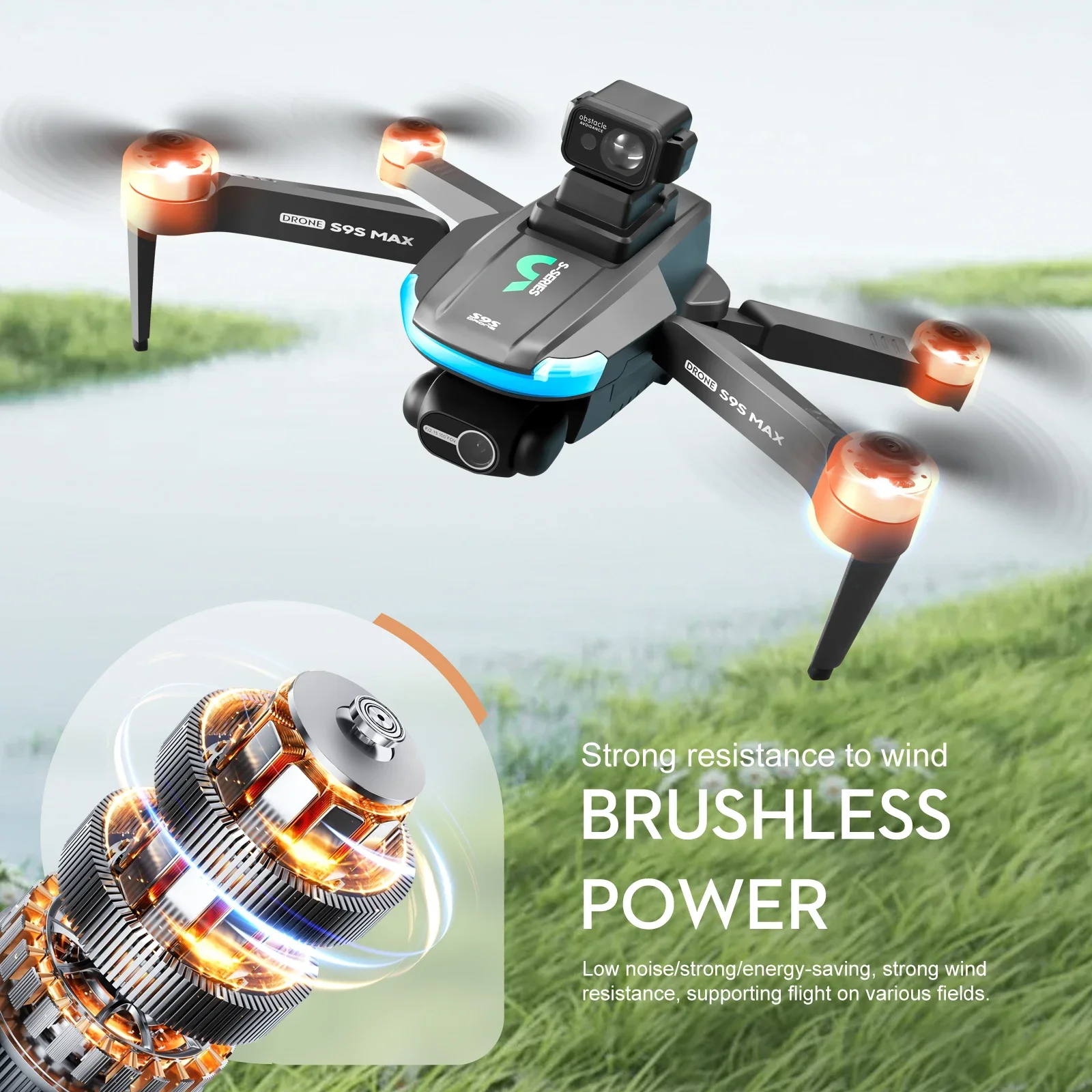 Drone MINI S9S MAX Baru 4K 2 S - Drone Rc With Screen ulasan dan harga
