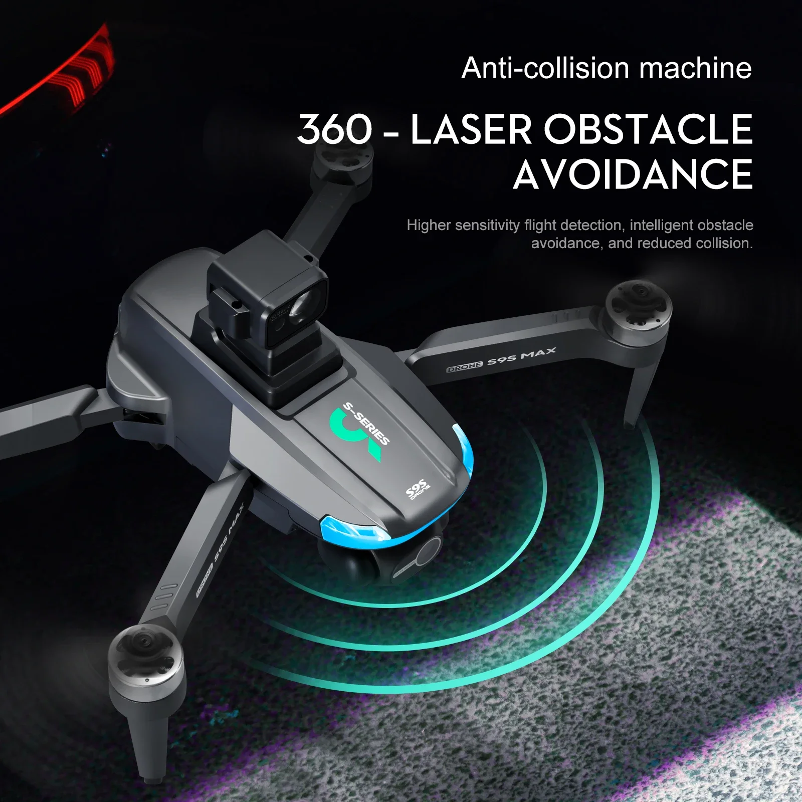 Drone MINI S9S MAX Baru 4K 2 S - Drone Rc With Screen ulasan dan harga