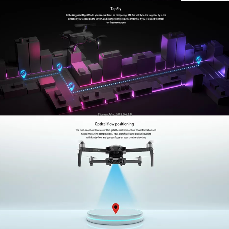 Drone Remote Control FPV, prof - Drone Smart Rc Foldable ulasan dan harga