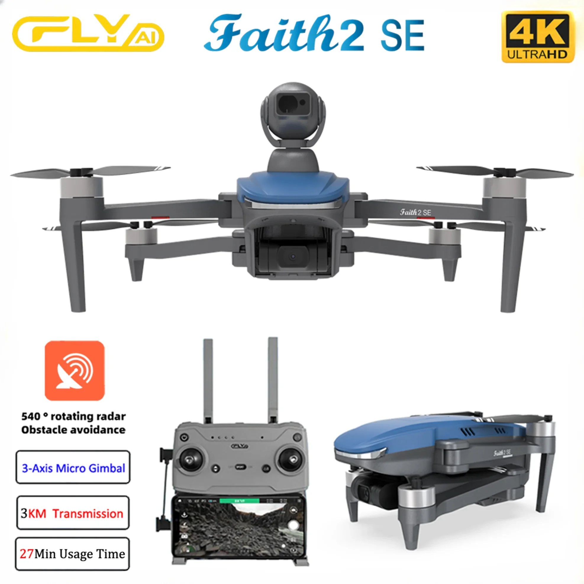 Faith 2 SE Dengan 540 °   Dron - Drone F22 Rc ulasan dan harga