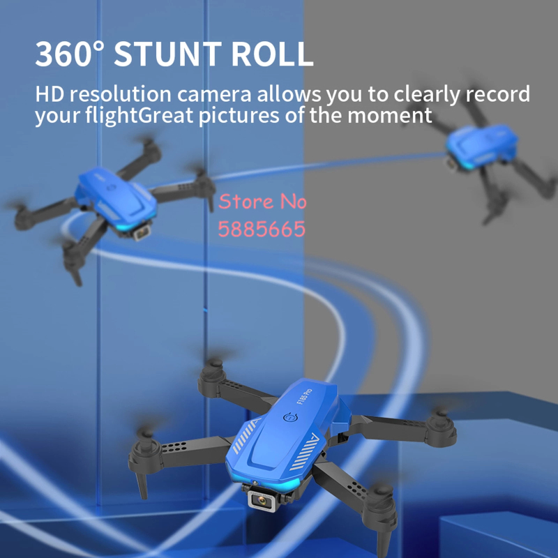 Drone RC Lipat untuk Fotografi - Drone Smart Rc Foldable ulasan dan harga