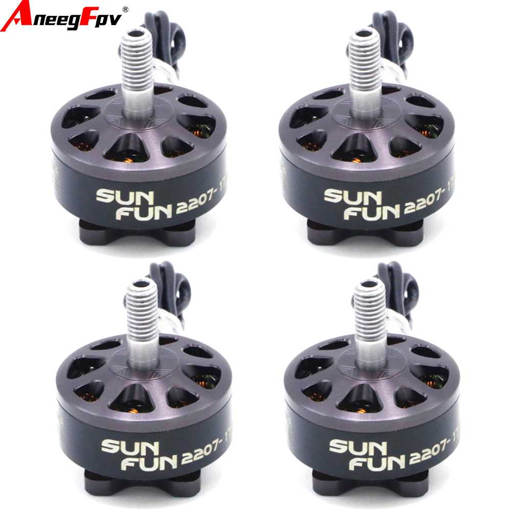 1/4pcs Set Sun Fun 2207 Motor  - Dron Rc Quadcopter ulasan dan harga