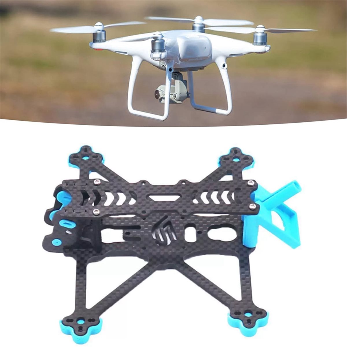 HARGA GROSIR Fi-135 3inch FPV  - Drone Rc Price ulasan dan harga