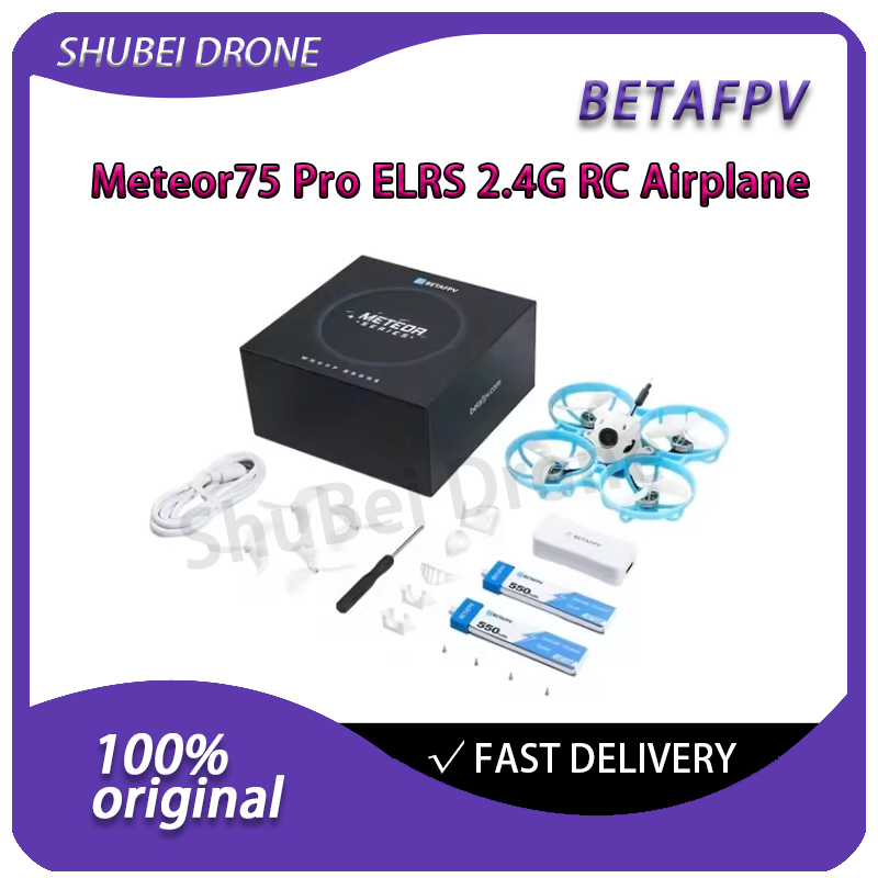 BETAFPV Meteor75 Pro Brushless - Drone Rc Fpv Pro ulasan dan harga