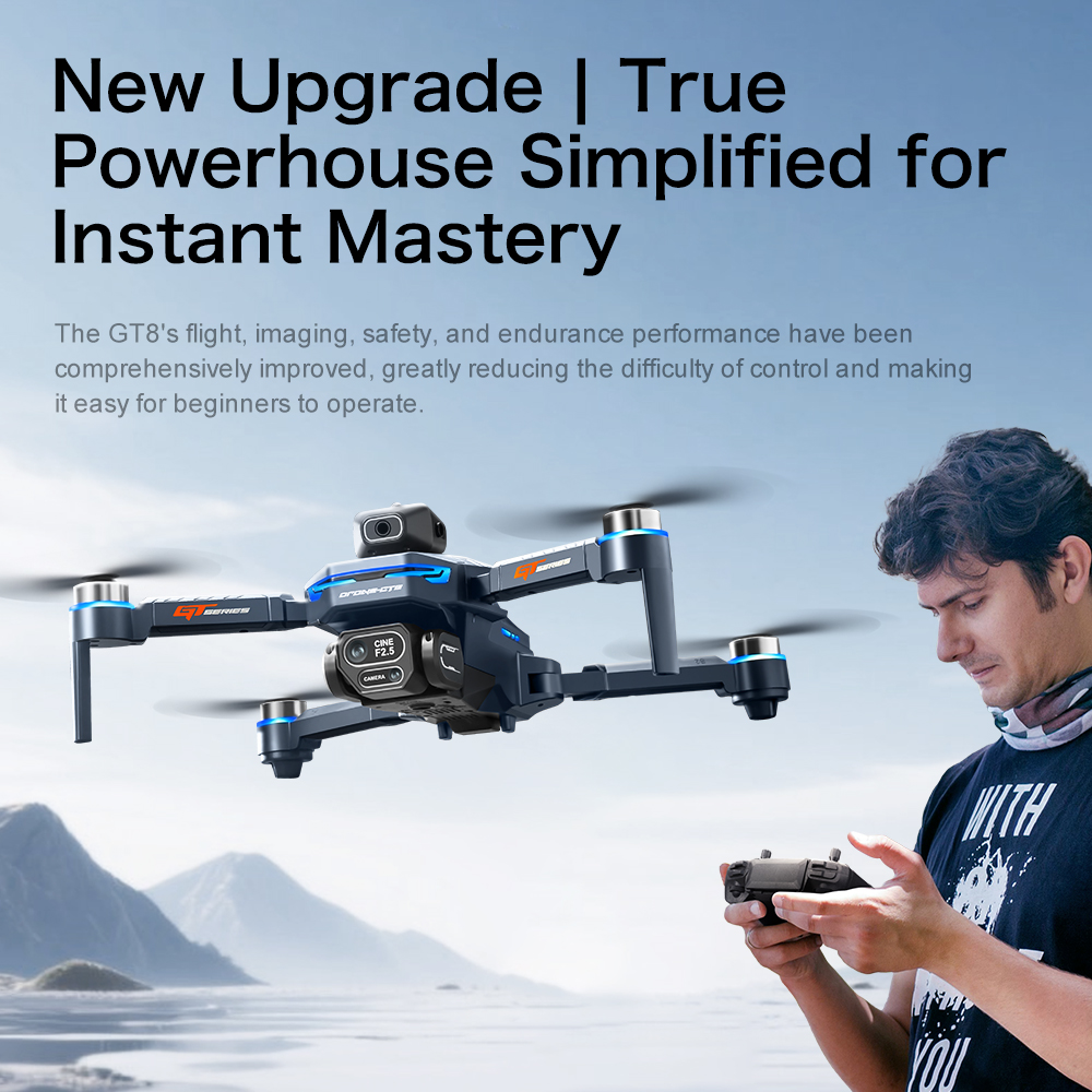 Drone GT8 RC Baru Dengan Kamer - Drone Rc Price ulasan dan harga