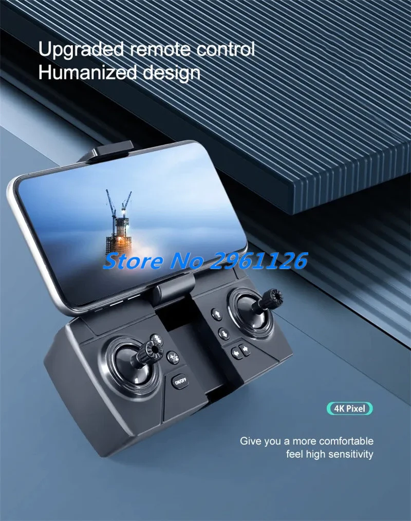 Drone Mini Lipat 4K untuk Luar - Drone Smart Rc Foldable ulasan dan harga