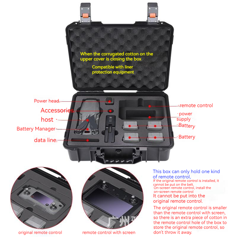Wadah penyimpanan tahan air DJ - Drone Rcfpvpro ulasan dan harga