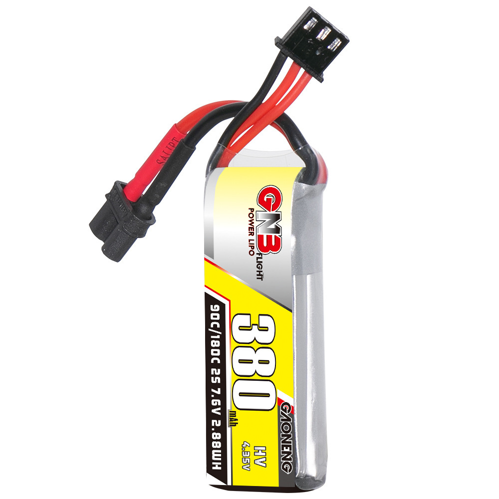 Baterai Lipo GNB 2S 7.6V 380mA - Dron Rc Quadcopter ulasan dan harga