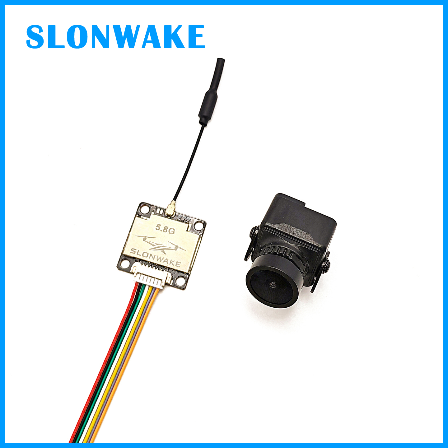 SLONWAKE Siap pakai 5.8G 48CH  - Drone Rc Transmitter And Receiver ulasan dan harga