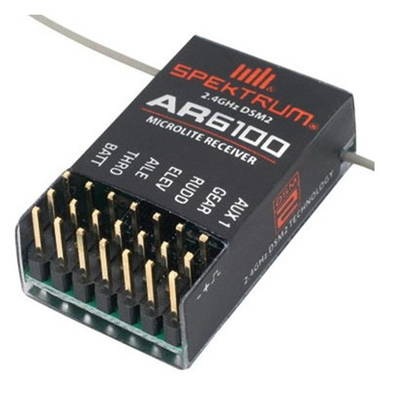 AR6100 DSM2 6CH 2.4GHz Penerim - Drone Rc Transmitter And Receiver ulasan dan harga