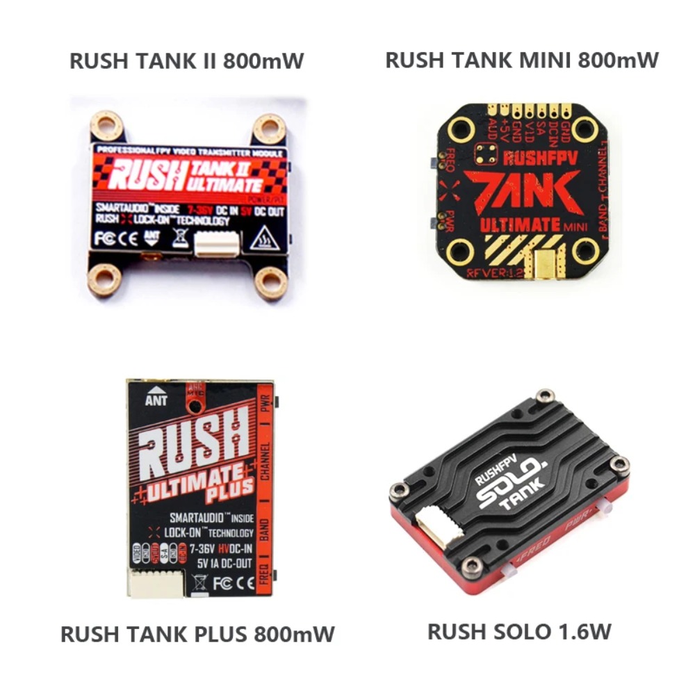 RUSH TANK Ultimate II/Mini/PLU - Vtx Video Transmitter ulasan dan harga