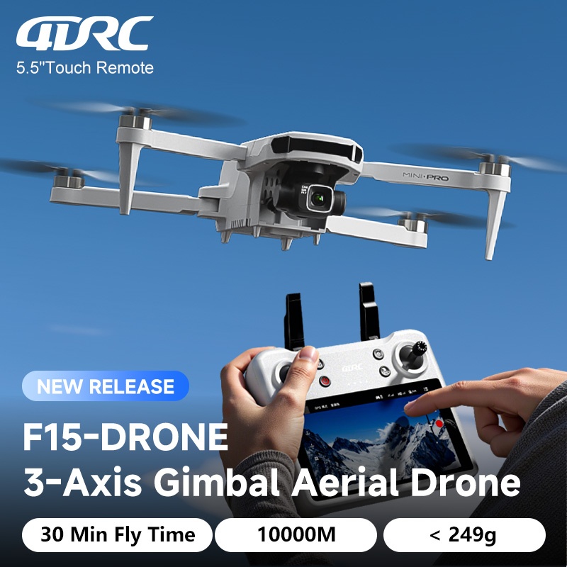 Drone Kamera 4DRC F15 8K denga - Drone Smart Rc Foldable ulasan dan harga