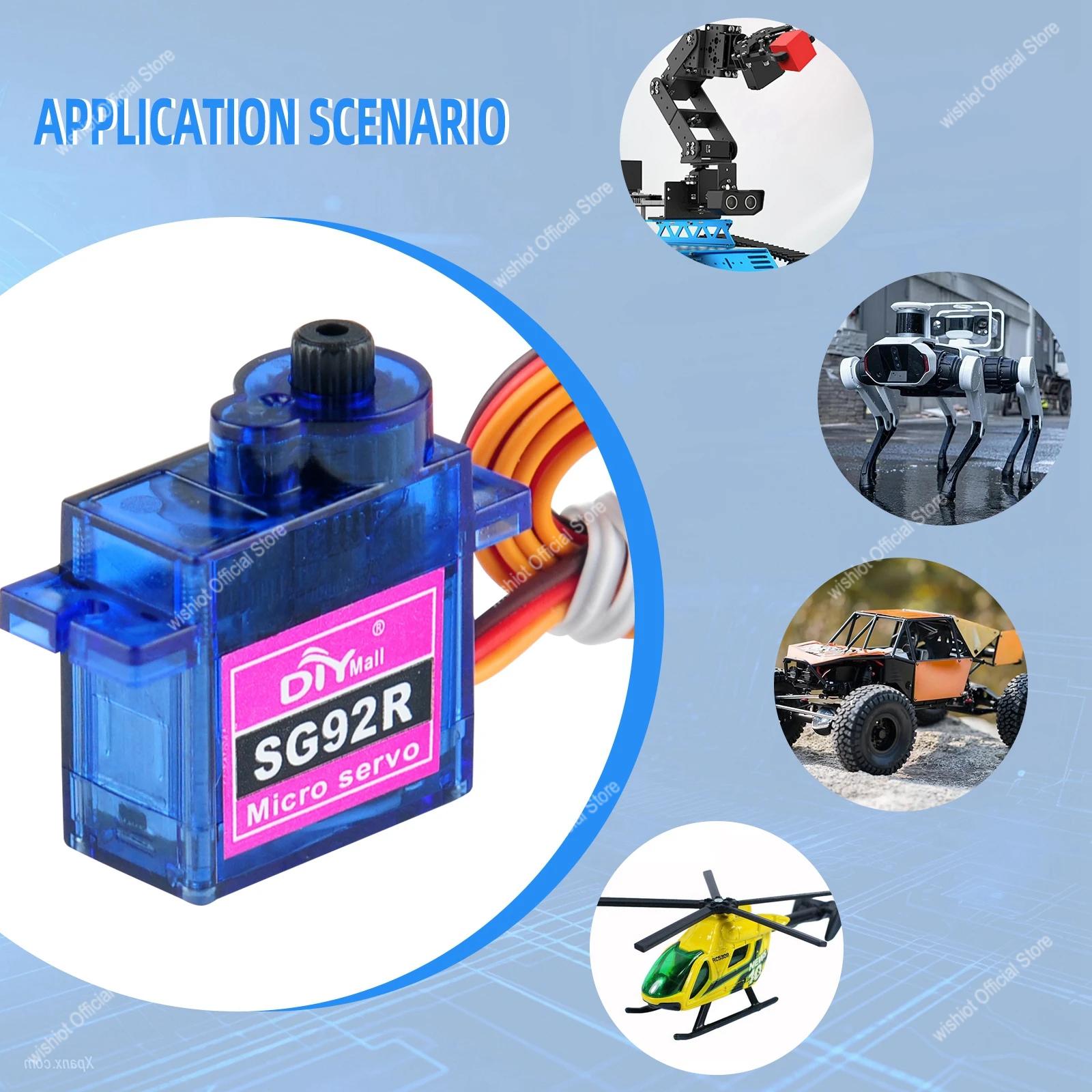 SG92R Motor Servo mikro 4.8-6V - Drone Rc Aircraft ulasan dan harga