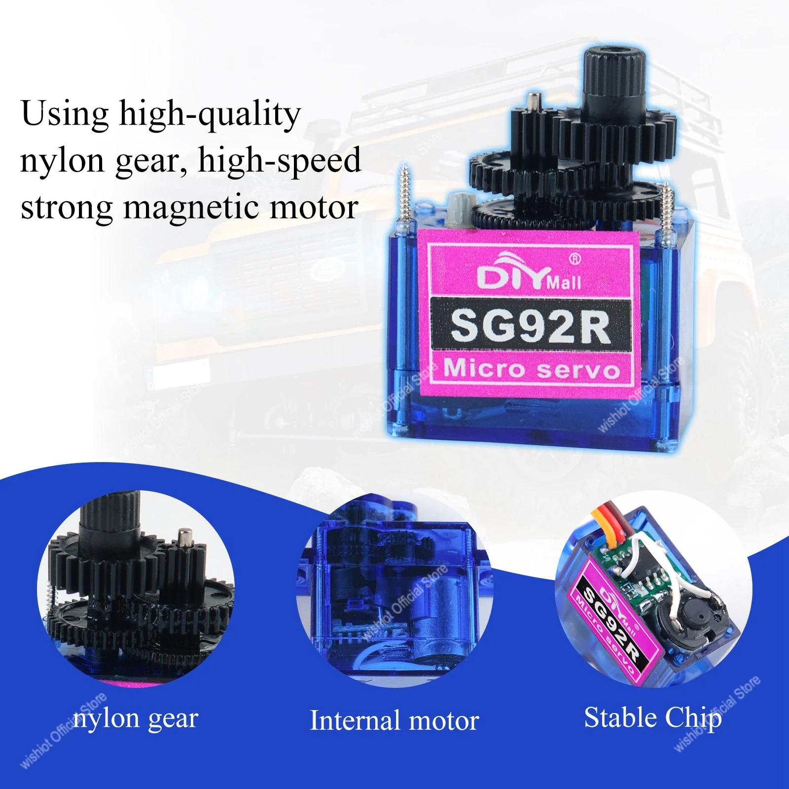 SG92R Motor Servo mikro 4.8-6V - Drone Rc Aircraft ulasan dan harga