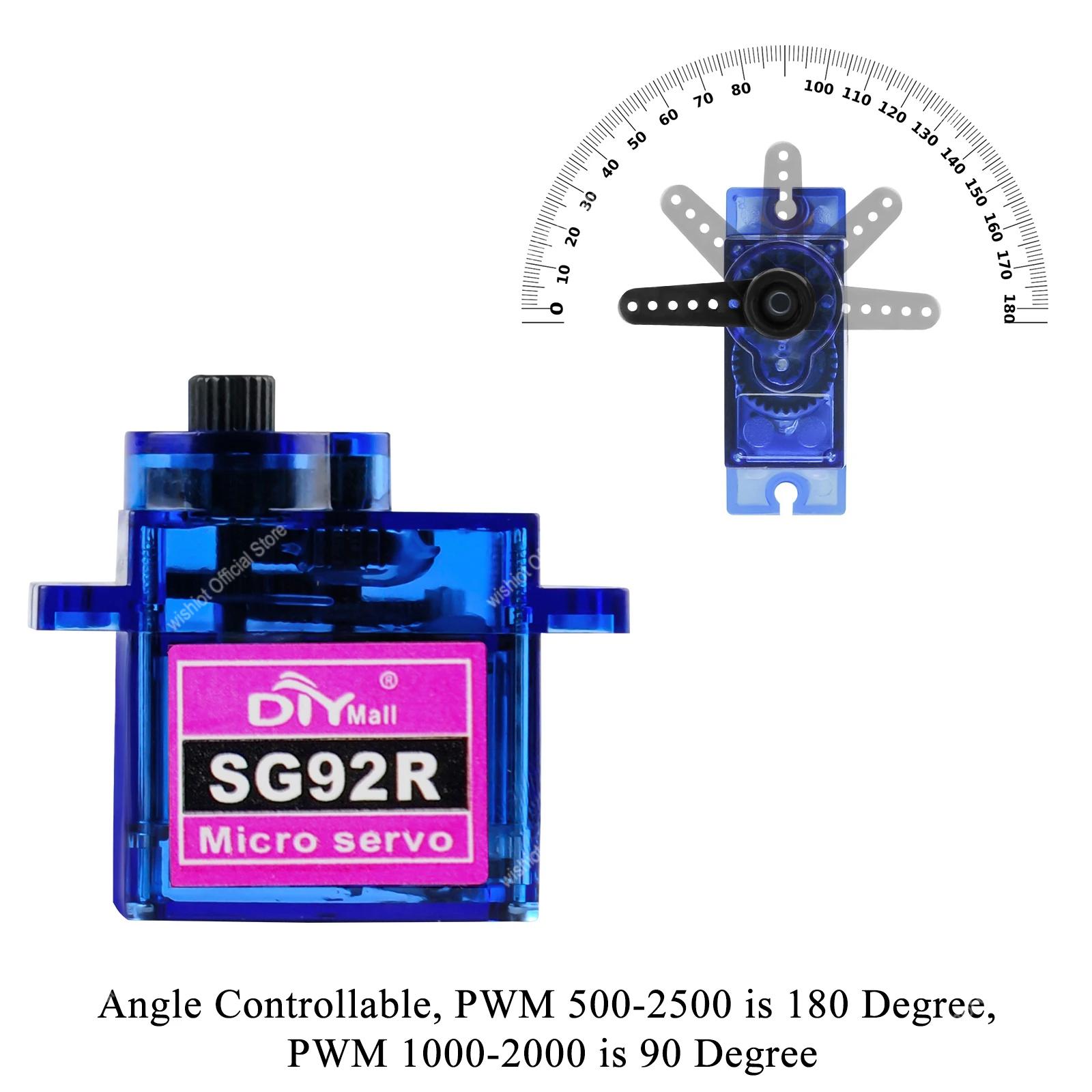SG92R Motor Servo mikro 4.8-6V - Drone Rc Aircraft ulasan dan harga
