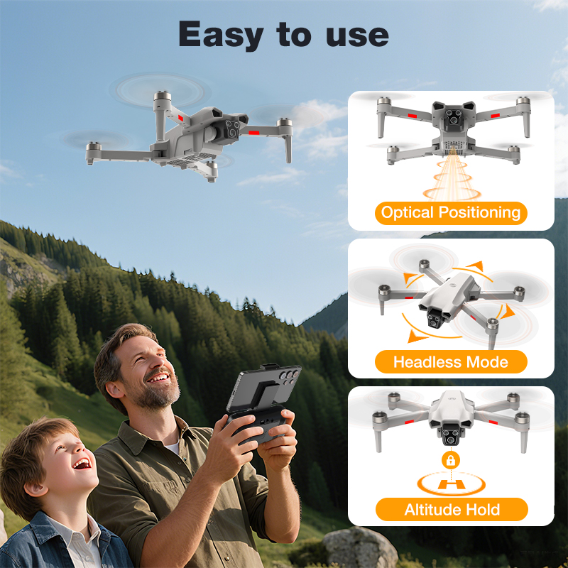 Drone Baru L017 Pro Brushless  - Drone Rc Fpv Pro ulasan dan harga