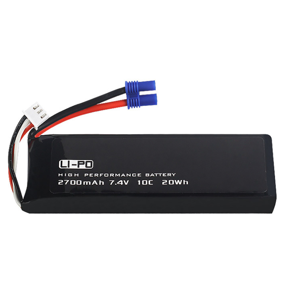 Baterai asli 7.4V 2700mAh 10C  - Dron Rc Quadcopter ulasan dan harga