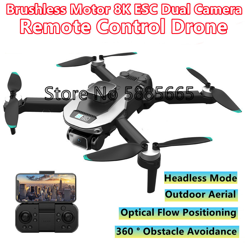 Drone RC WIFI FPV Brushless de - Drone Smart Rc Foldable ulasan dan harga