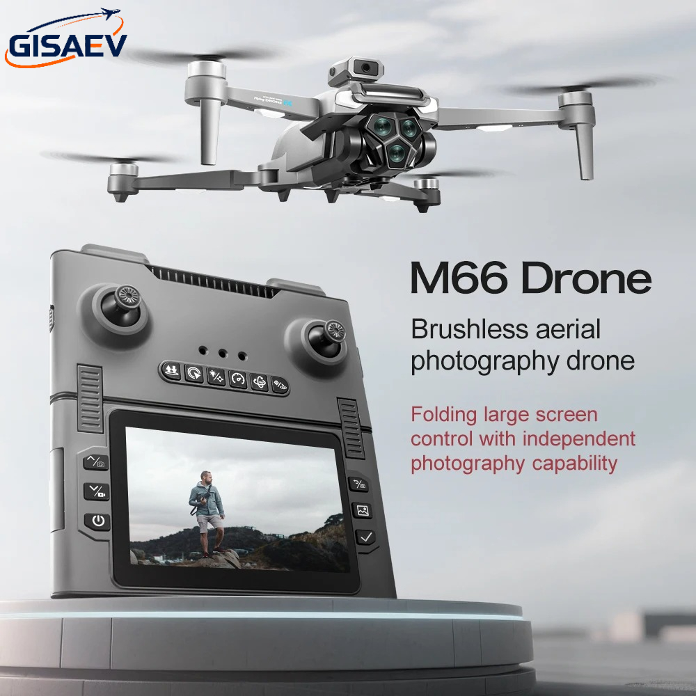GISAEV M66Drone Layar Remote d - Drone Smart Rc Foldable ulasan dan harga
