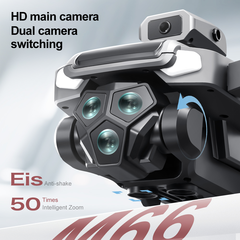 GISAEV M66Drone Layar Remote d - Drone Smart Rc Foldable ulasan dan harga
