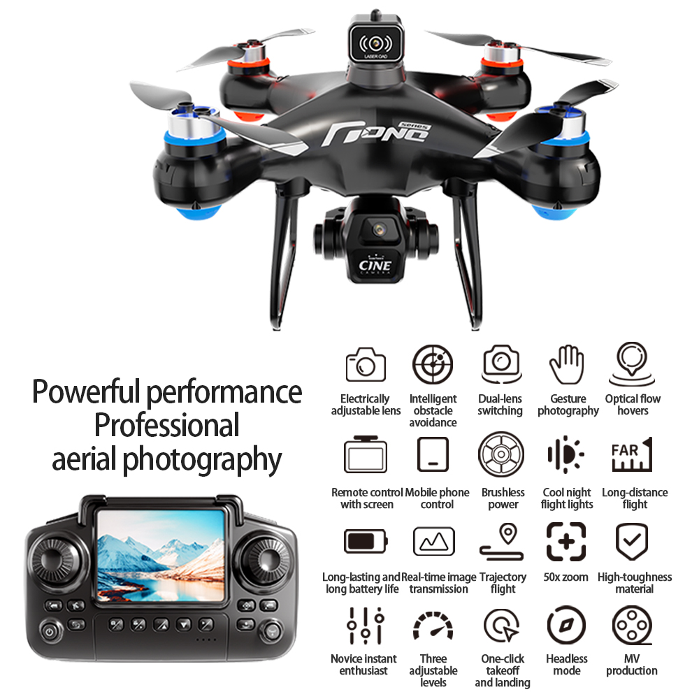 E55 Drone Kontrol Layar Udara  - Dron Rc Quadcopter ulasan dan harga