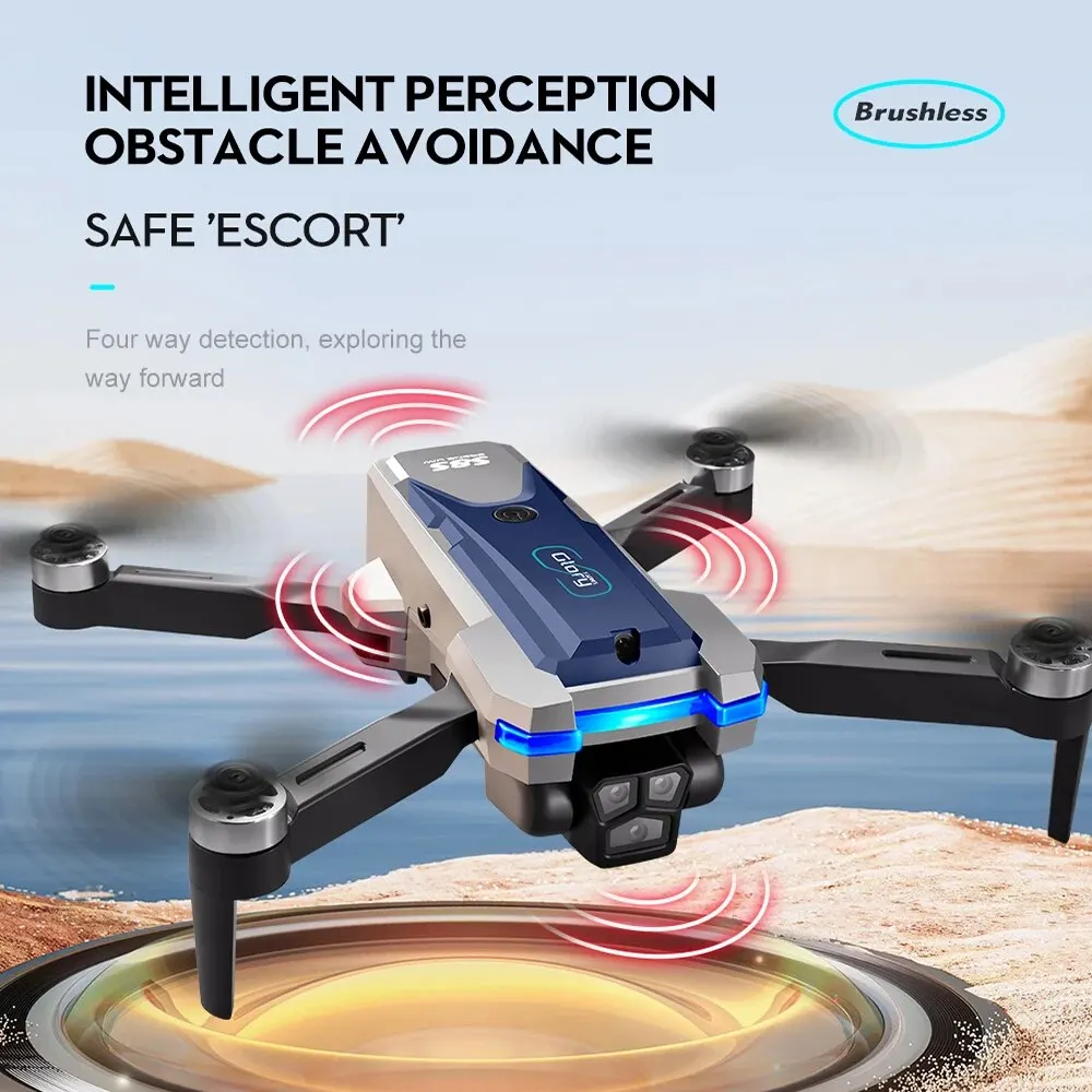 S8S Drone lipat 5G Wifi 8K HD, - Drone Rc With Screen ulasan dan harga