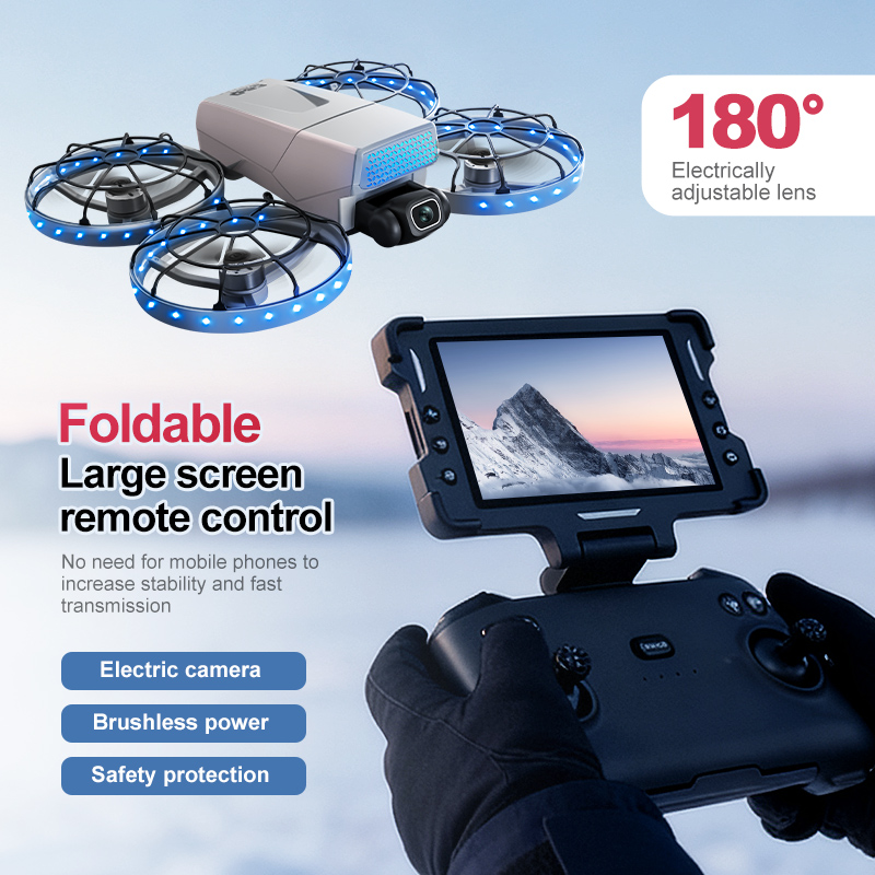 Drone G63 8K HD Kamera Ganda 1 - Drone Smart Rc Foldable ulasan dan harga